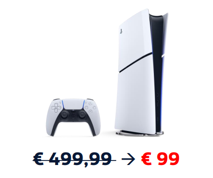 Proximus EOY25 - Sony Playstation 5 Slim Digital Edition