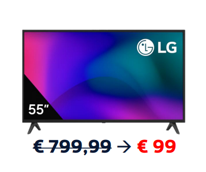 Proximus EOY25 - 55” LG UHD TV 4K